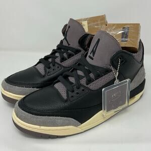 A Ma Maniere x Nike Air Jordan 3 Basketball Sneakers Men 9.5 / Women Size 11